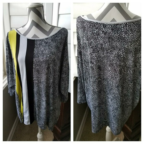 Ruby Rd Abstract Print Blouse - Picture 1 of 5